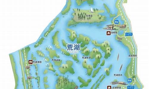 北湖公园路线图_北湖公园路线图怎么画简笔画